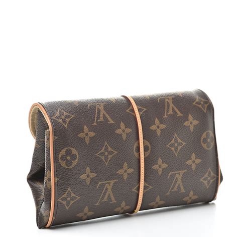 LOUIS VUITTON Monogram Jewelry Roll Pouch 